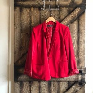 Red Blazer